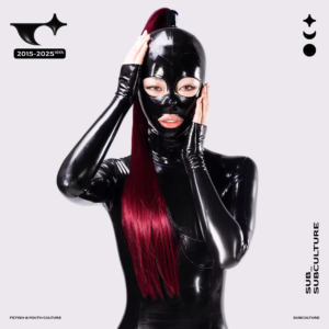 VVISAGE | Sculpted Ponytail Latex Hood (Couture Edition)